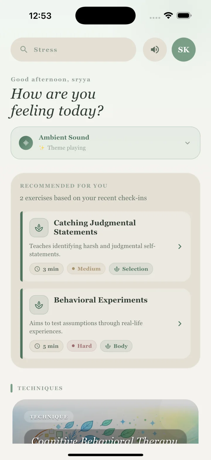 ClaryFlow product screen 2